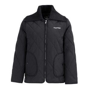 Firetrap Womens/Ladies Quilted Relaxed Fit Jacket / Black
